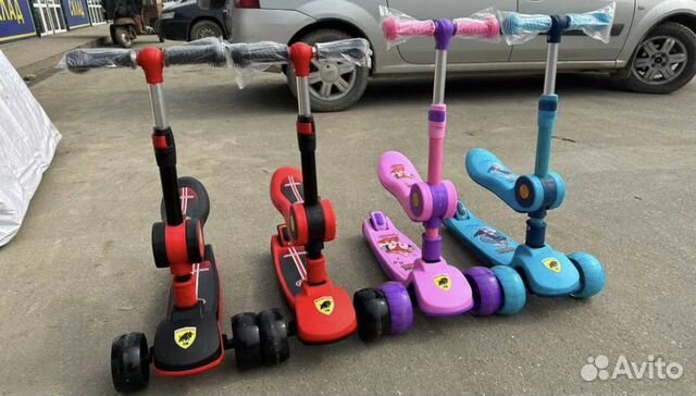Самокат детский новый
