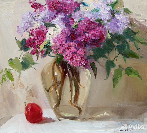 Натюрморты картины с цветами живопись