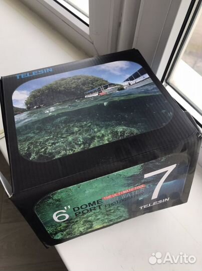 Купол Telesin Dome Port для GoPro 5/6/7