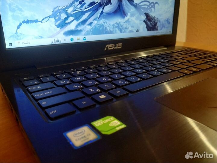 Игровой ноутбук asus