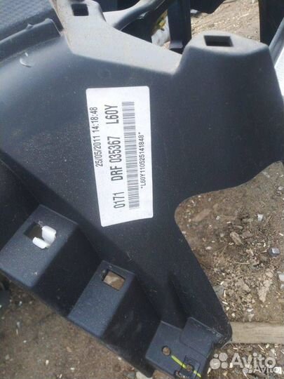 Панель передняя салона (торпедо) Hyundai Solaris