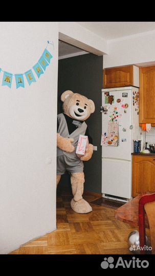 Мишка тедди на праздник