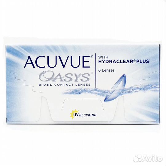 Линзы acuvue oasys 2-недельные -4.50; -5.00