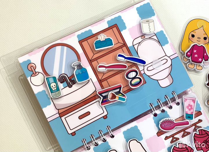 Тока Бока Домик на липучках подарок для девочек