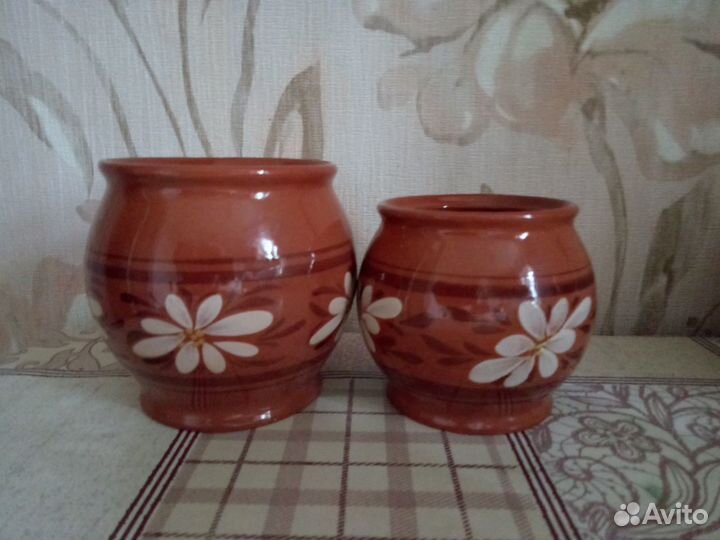 Горшочки 2 шт