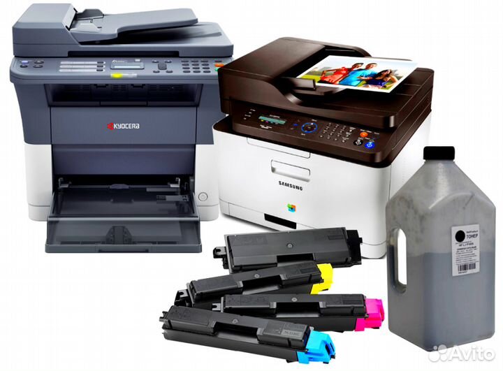 Заправка восстановление картриджей ремонт принтер