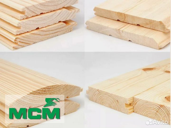 Имитация бруса / рау-хаус сосна