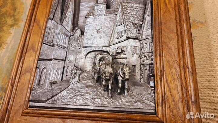 Ключница настенная из дуба. Германия