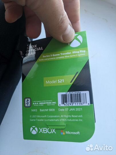Сумка, рюкзак иксбокс сериес с эс Xbox series s