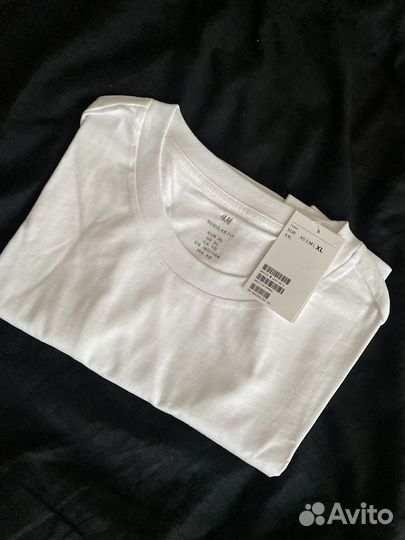 Футболка мужская HM белая XL