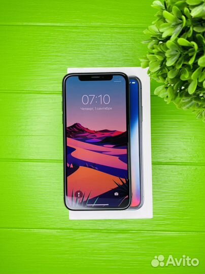 iPhone x 256gb Серый космос;