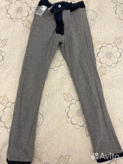 Джинсы утепленные для мальчика 128