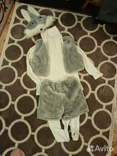 Костюм зайца на рост 122-128