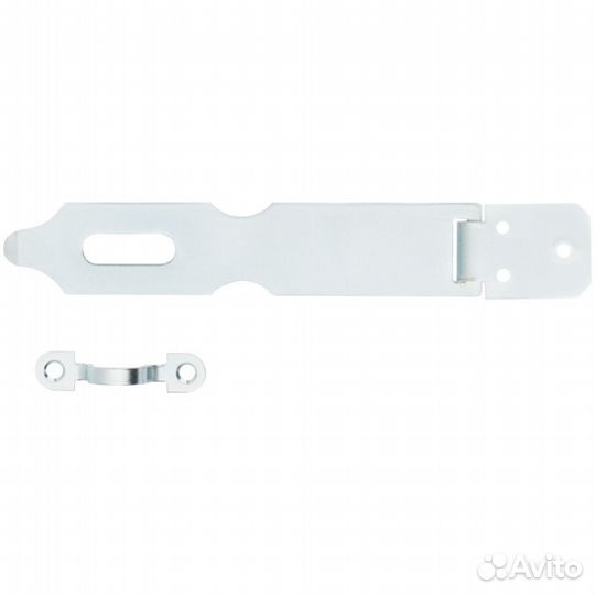 Накладка дверная нда 180х35 мм цинк