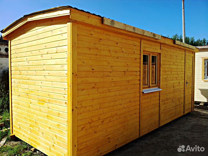 Бытовка зимняя блок-контейнер