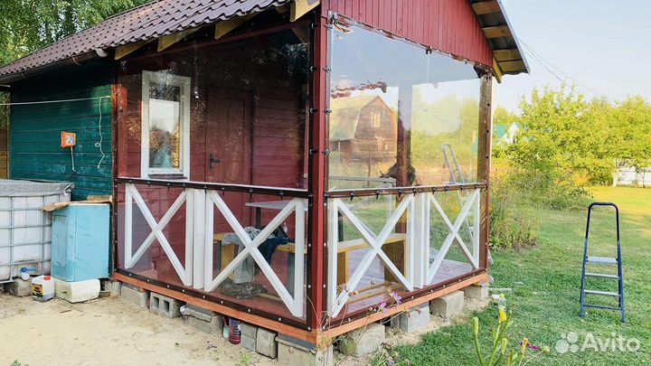 Мягкие окна (шторы) для террас