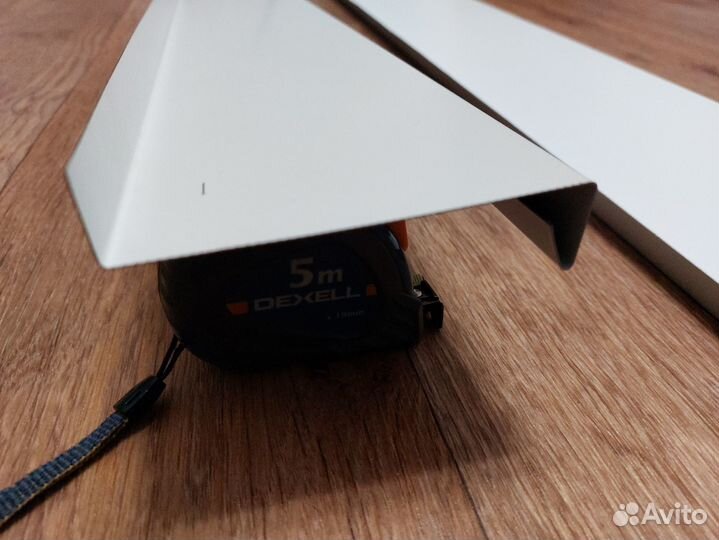 Отливы оконные 150 х 1900 мм и 100 х 1000 мм белые