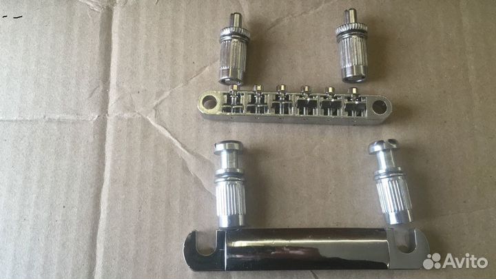 Бридж электрогитары Les Paul хром комплект