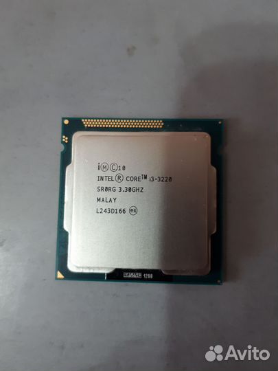 Процессор Intel core i3 3220