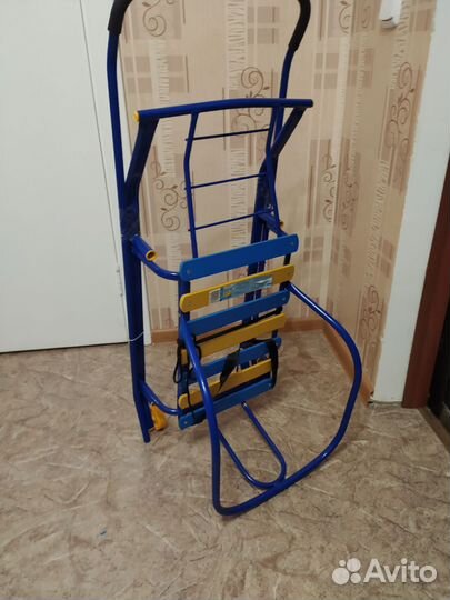 Детские санки с колесами