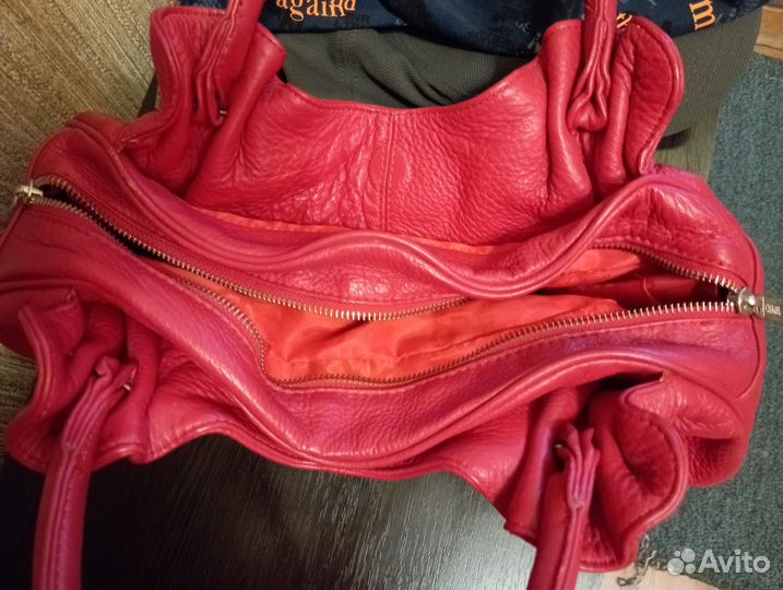 Сумка натуральная кожа италия б/у Chanel