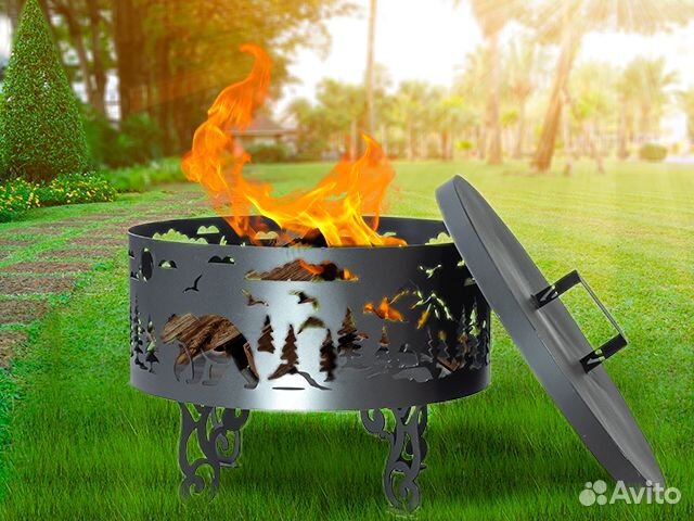 Костровая чаша и мангалы