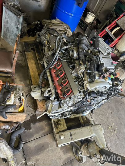 Двигатель audi s8 bsm 5.2