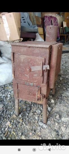 Печь буржуйка в гараж