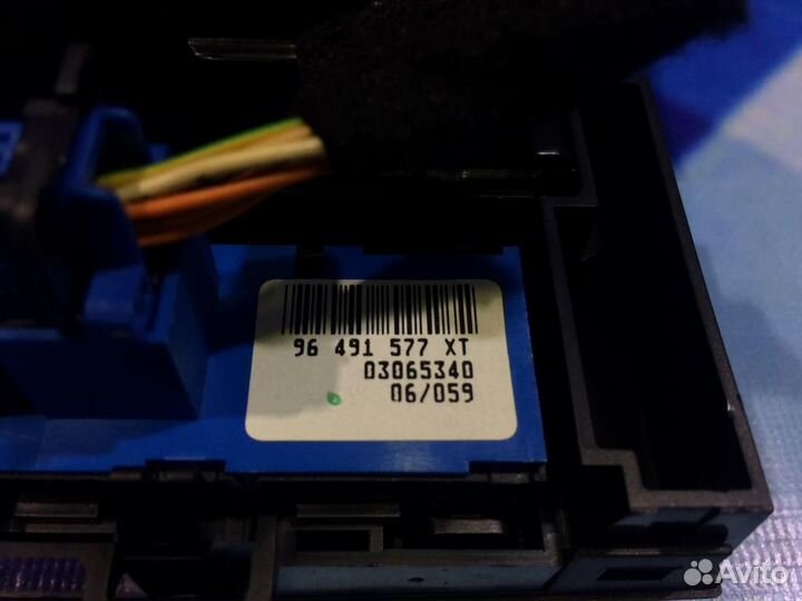 Блок управления печкой с ас Пежо 407 1