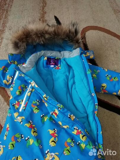 Зимний комбинезон для мальчика 92 98