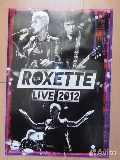 Roxette Live 2012 Tour Book