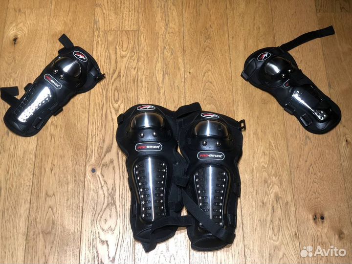 Наколенники и налокотники для мото и велоспорта