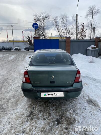 Renault Symbol 1.4 МТ, 2006, 178 000 км