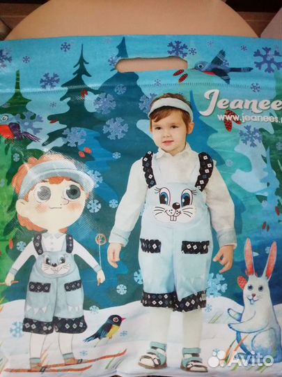 Новогодний Костюм зайчика