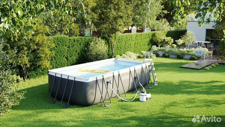 Каркасный бассейн Intex 26356, 5.49х2.74х1.32 м