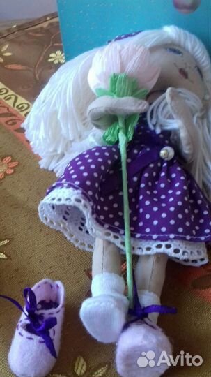 Текстильная кукла. Ручная работа. 25см. Новая