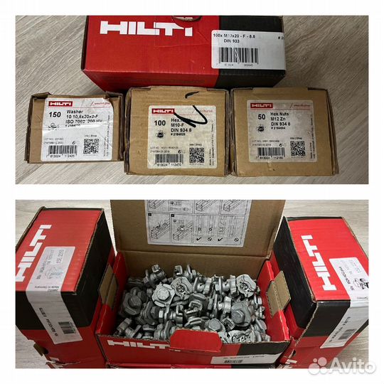 Hilti Крепежи