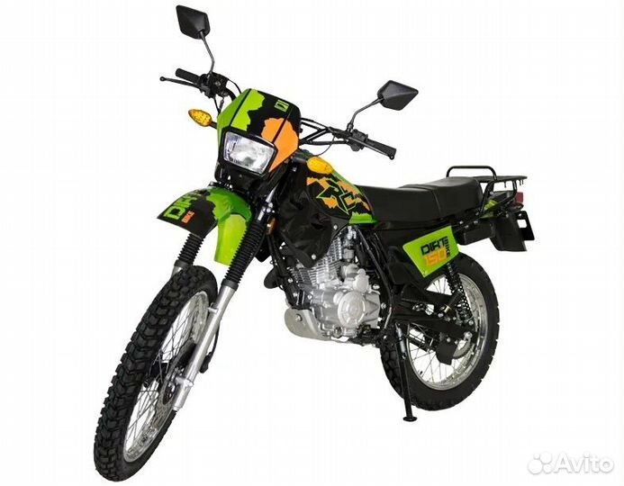 Мотоцикл racer RC150-23X Enduro L150 белый