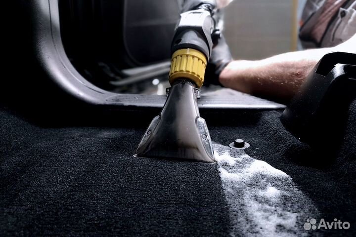 Химчистка авто, Полировка