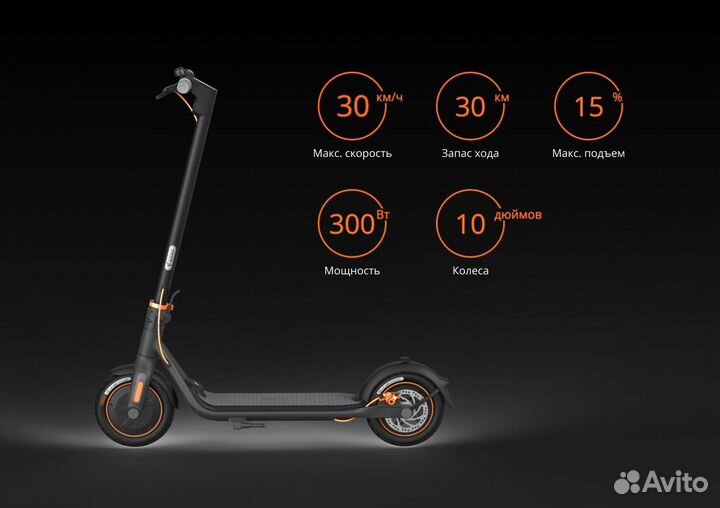 Электросамокат Segway Ninebot F30P