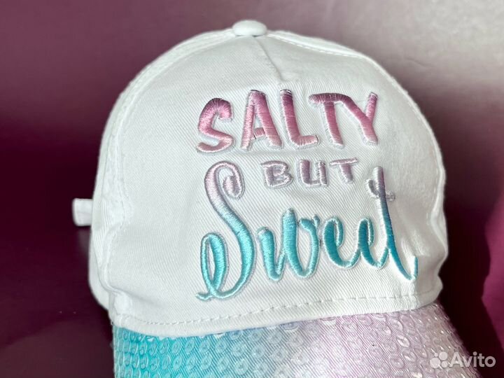 Кепка бейсболка детская женская белая