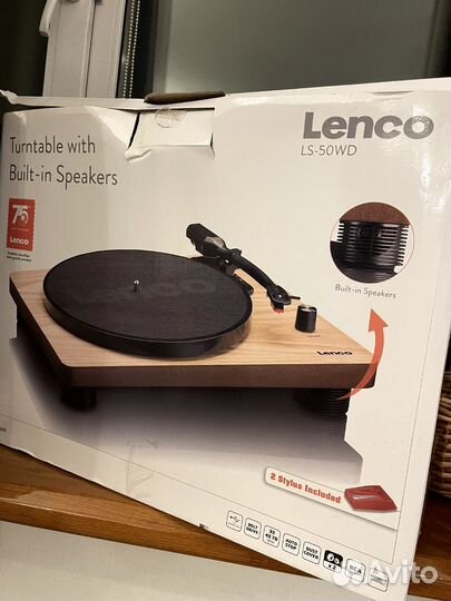 Виниловый проигрыватель lenco