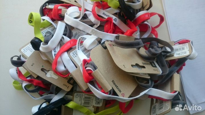 Reebok резинки для волос (комплект 3 шт)