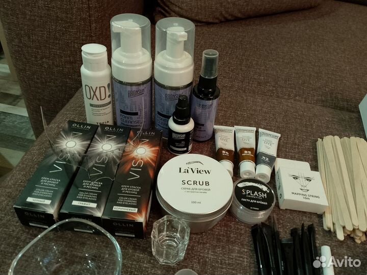 Инструменты и расходные материалы для бровиста