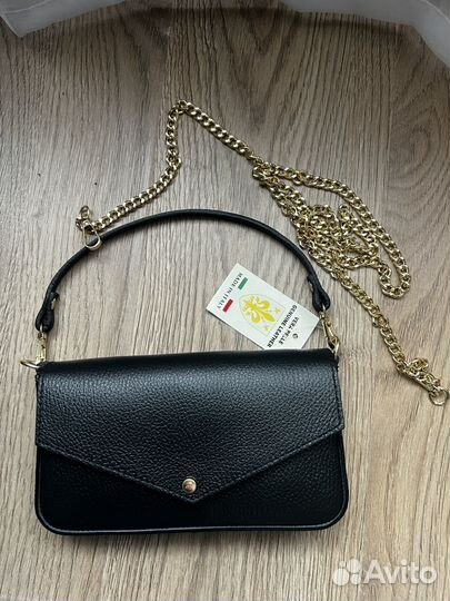 Сумка натуральная кожа Италия новая