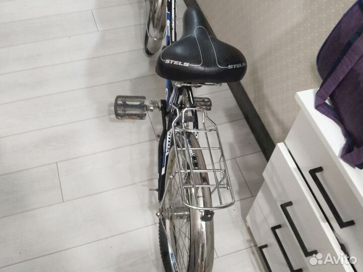 Велосипед stels 410, в хор состоянии с багажником