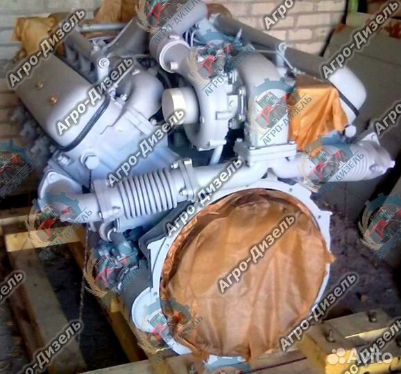 Двигатель ямз 238 дк V8 турбо комбайн -23.7