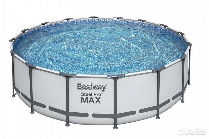 Бассейн каркасный Bestway Steel Pro Max 488х122 см