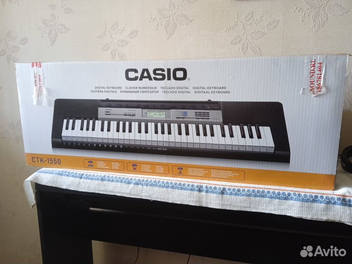 Синтезатор casio ctk 1550