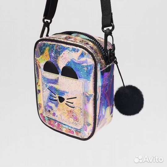 Сумка для девочки с голографией Zara
